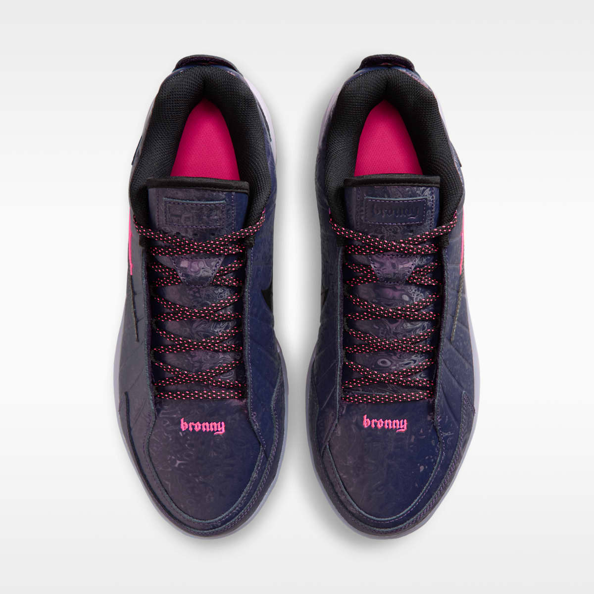 LeBron Witness 9 Basketball Shoes - Midnight Navy/Infinite Lilac/Hyper Pink/Black - Image 4