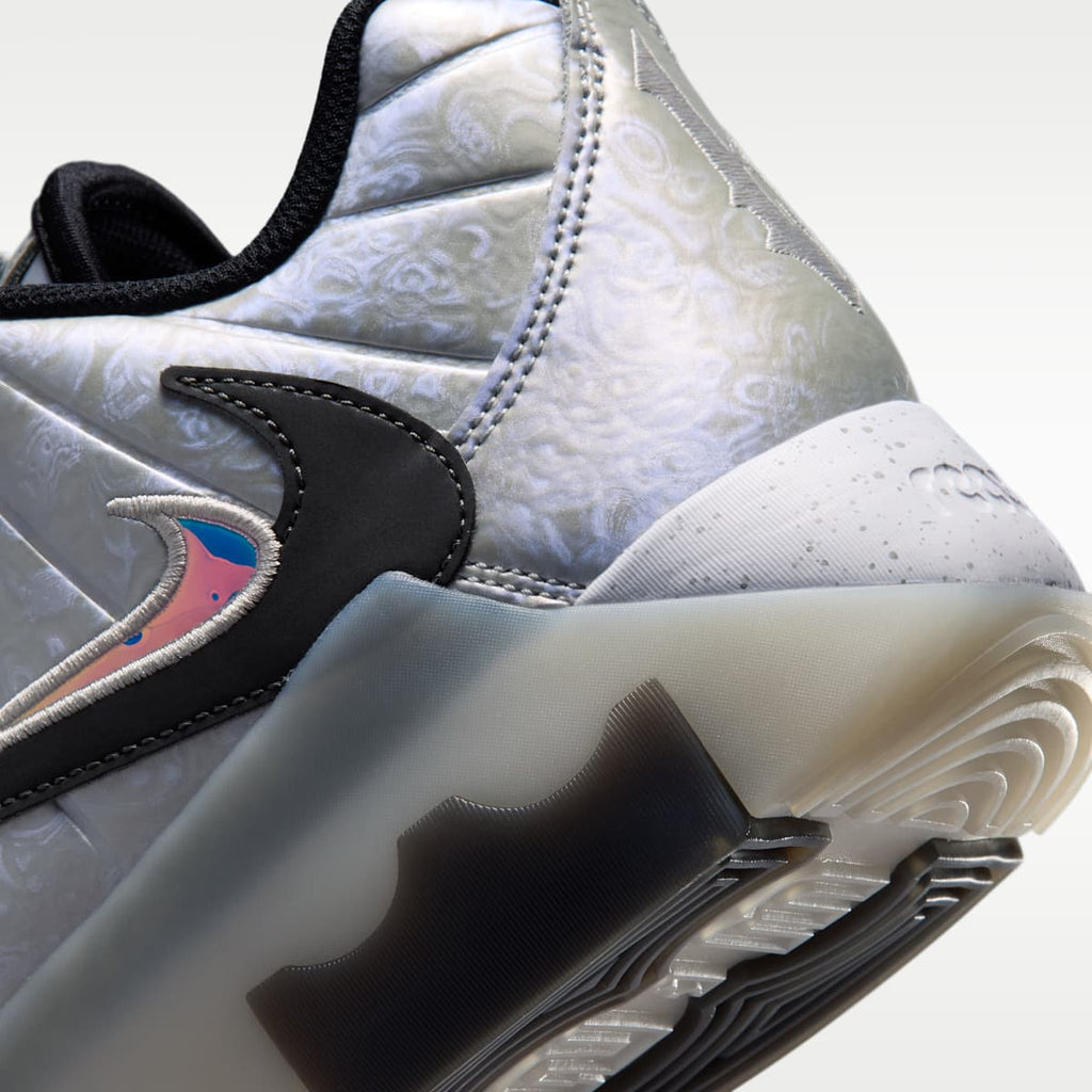 LeBron Witness 9 Basketball Shoes - Metallic Silver/White/Wolf Grey/Black - Image 8