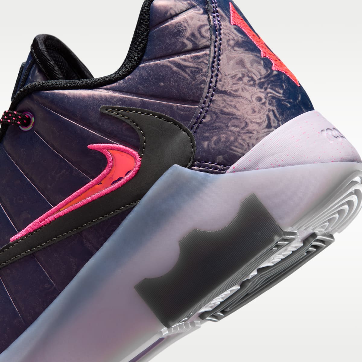 LeBron Witness 9 Basketball Shoes - Midnight Navy/Infinite Lilac/Hyper Pink/Black - Image 8
