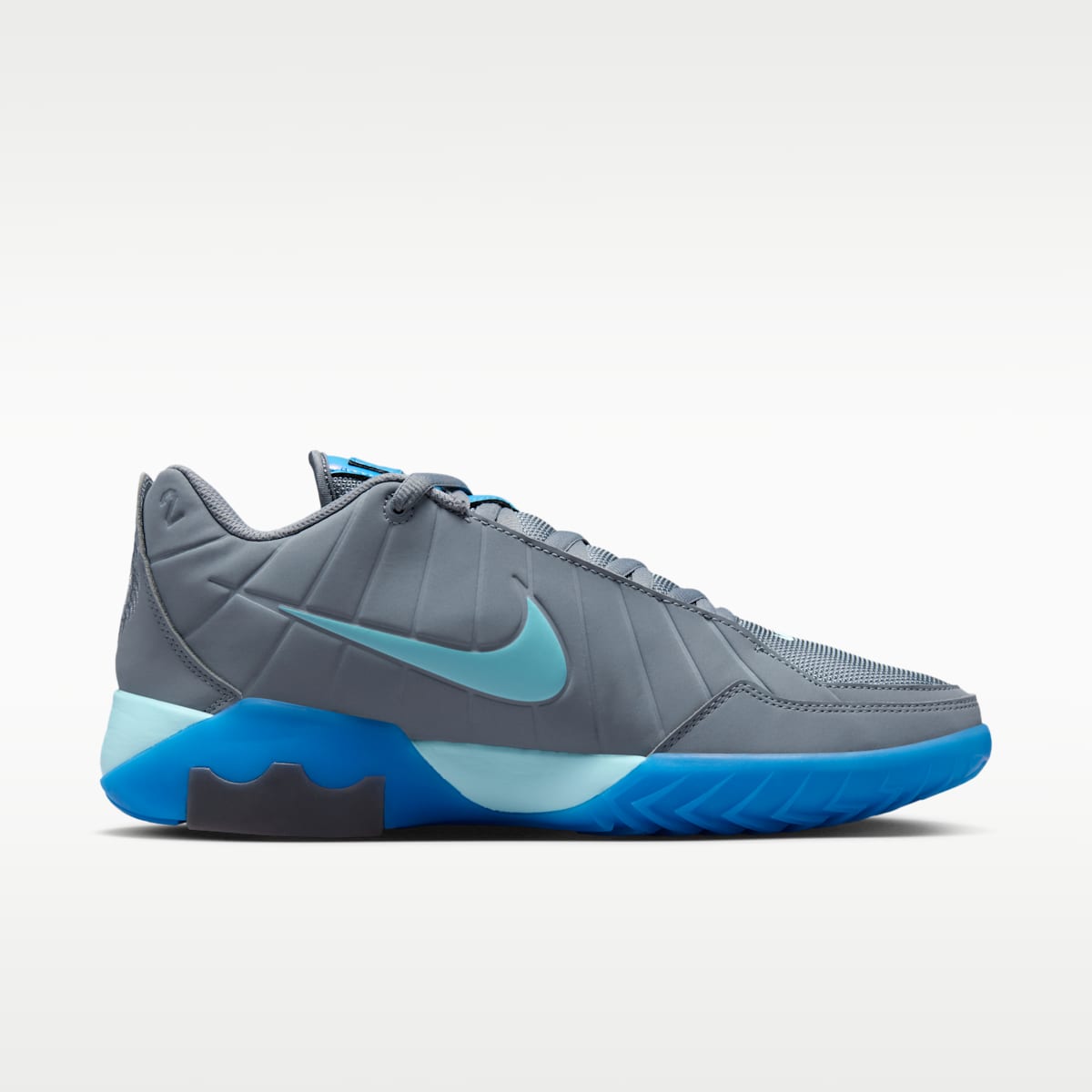 Women's LeBron Witness 9 Basketball Shoes - Cool Grey/Glacier Ice/Glacier Ice/Aurora Blue