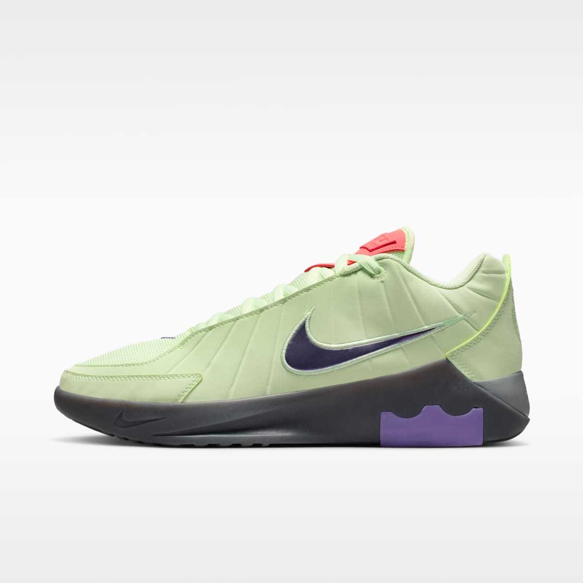 LeBron Witness 9 Basketball Shoes - Volt Tint/Black/Smoke Grey/Multi-Color - Image 1