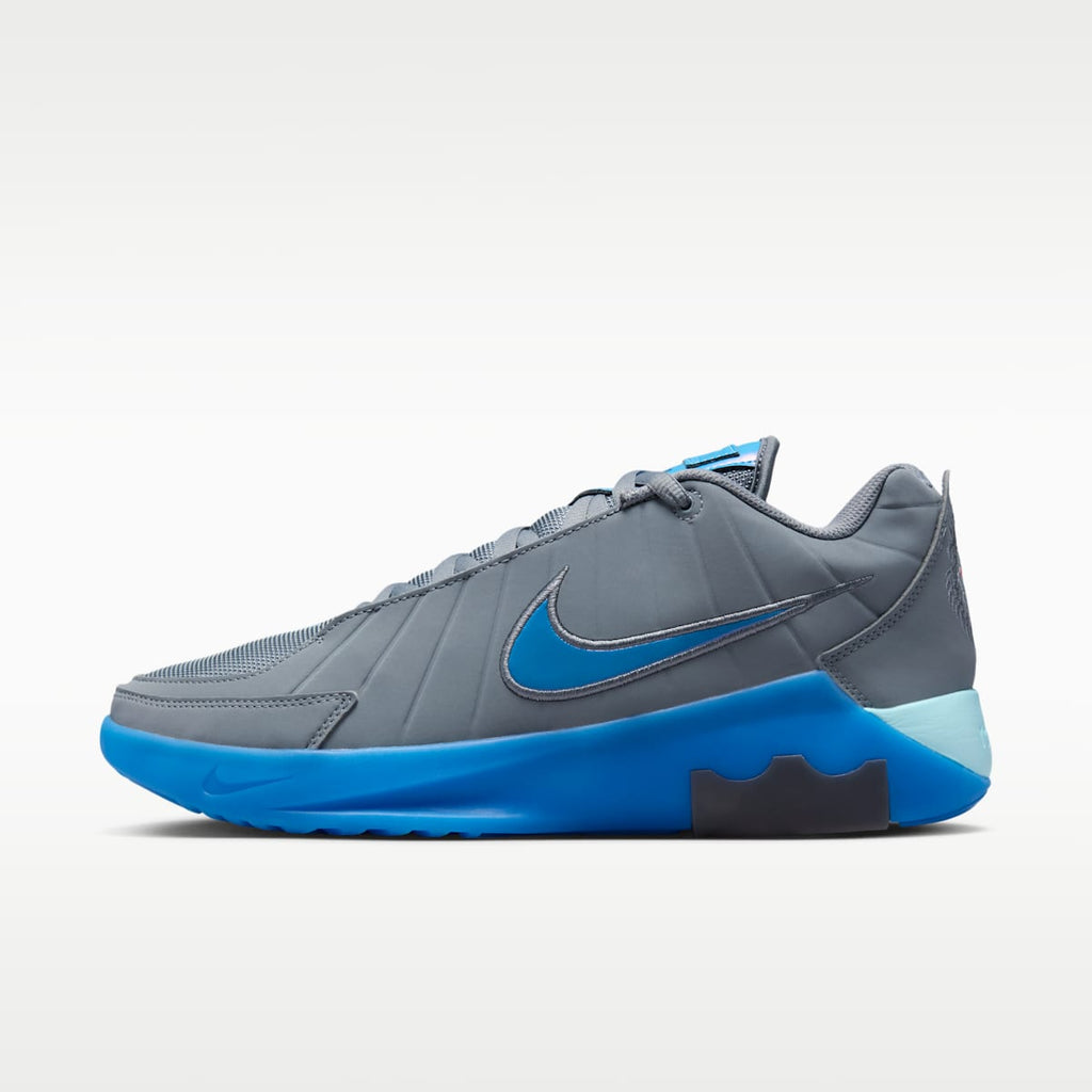 Women's LeBron Witness 9 Basketball Shoes - Cool Grey/Glacier Ice/Glacier Ice/Aurora Blue