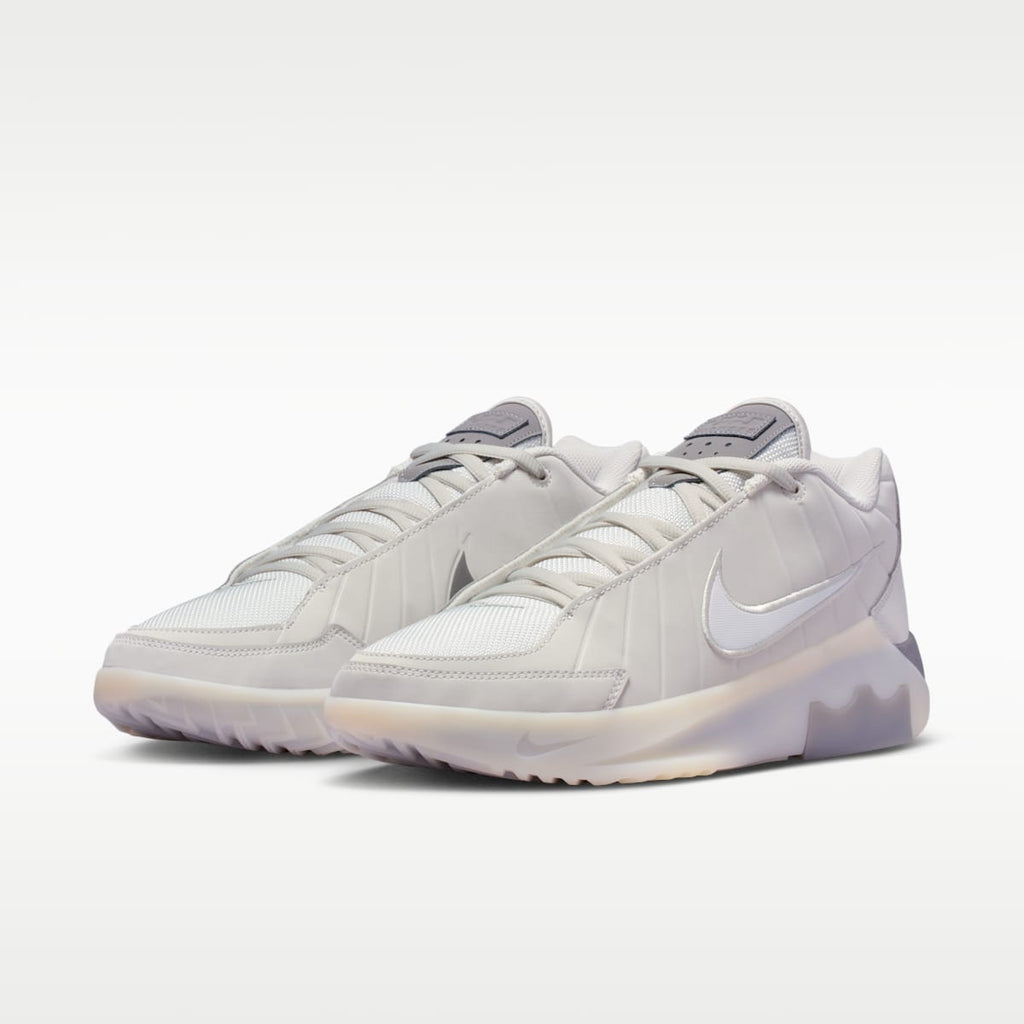 LeBron Witness 9 Basketball Shoes - Light Bone/Pale Ivory/Flat Pewter/Multi-Color - Image 5