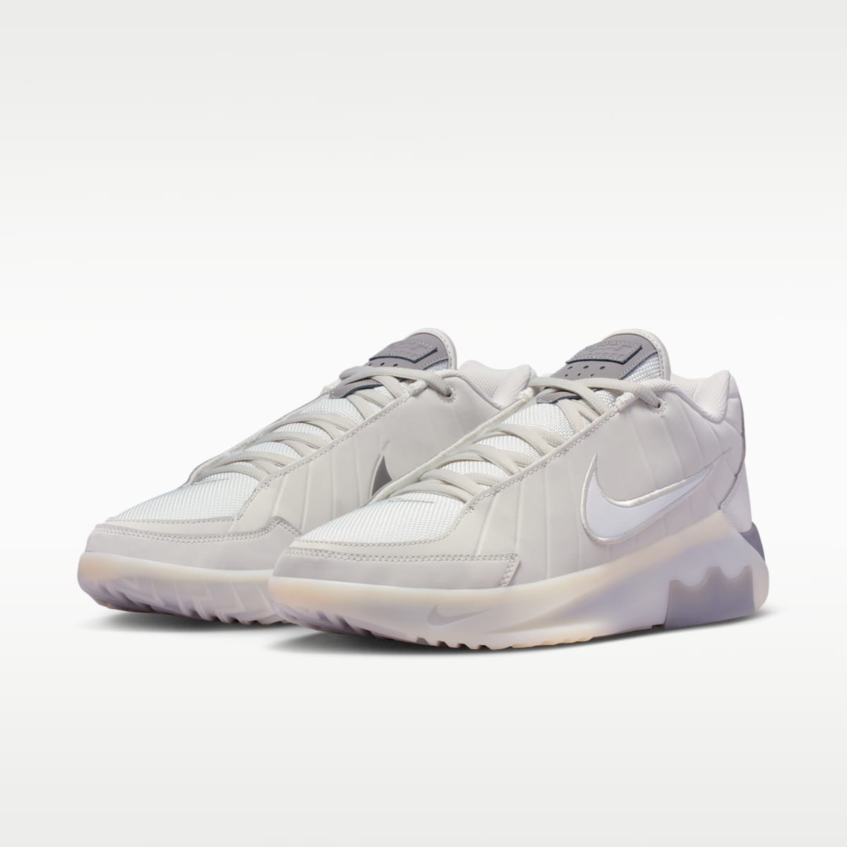 LeBron Witness 9 Basketball Shoes - Light Bone/Pale Ivory/Flat Pewter/Multi-Color - Image 5