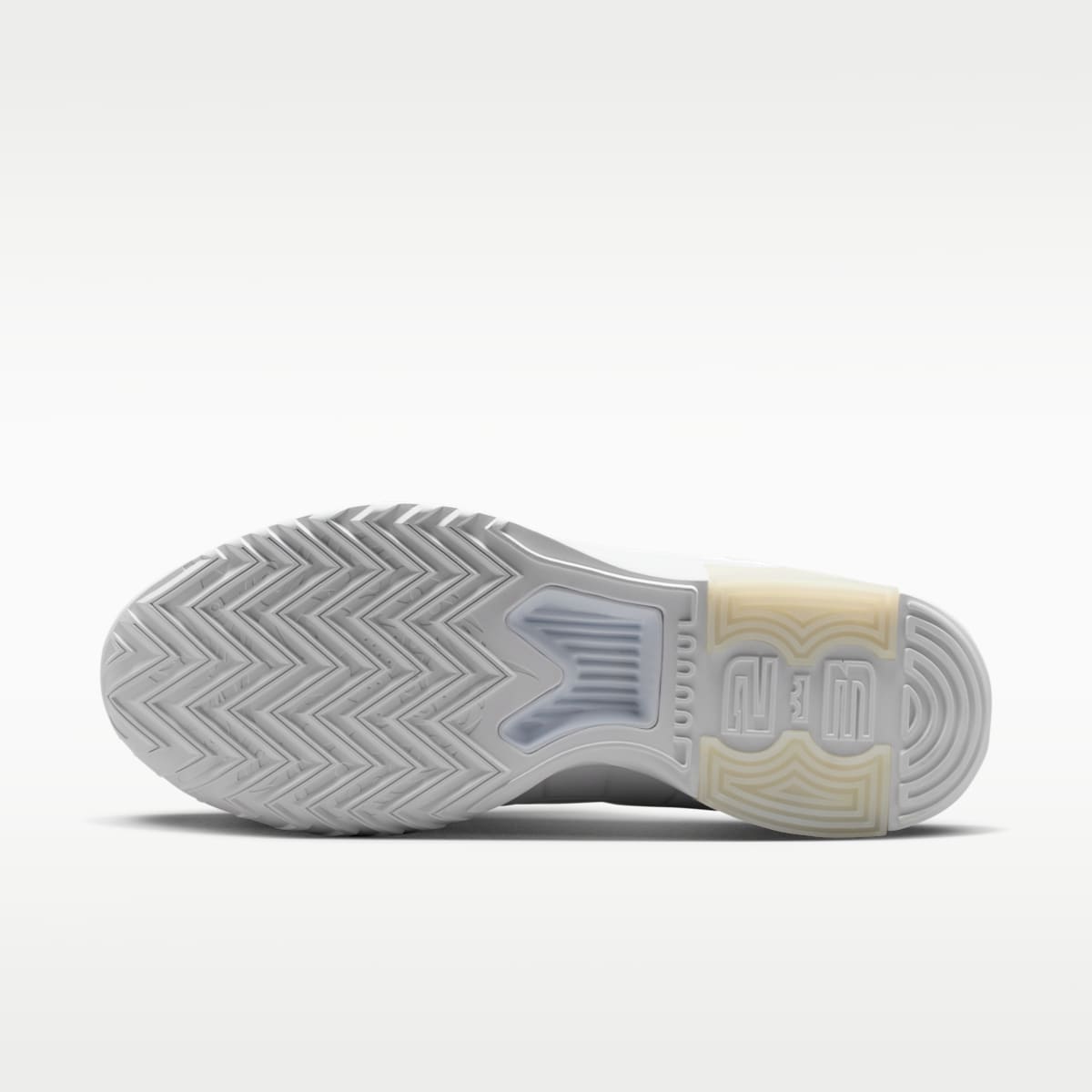LeBron Witness 9 Basketball Shoes - White/Black/White - Image 2
