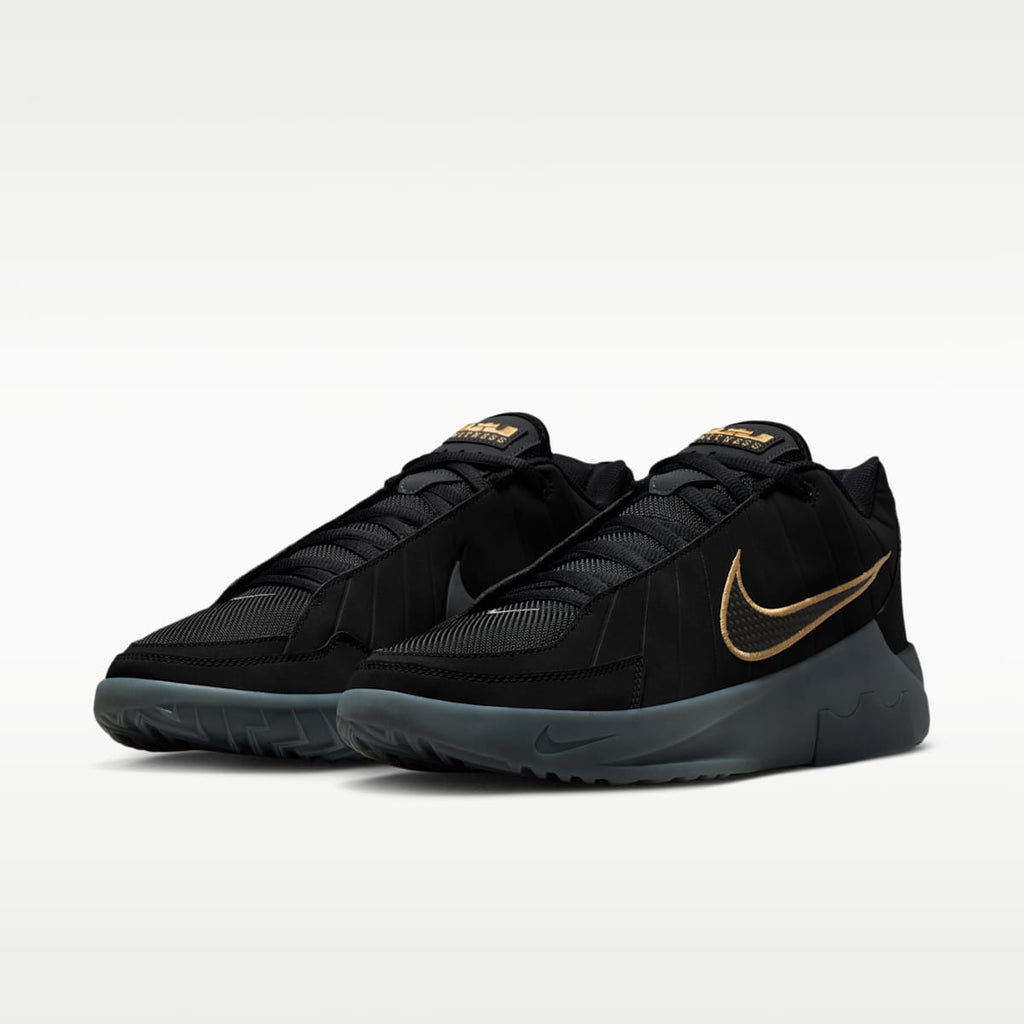 LeBron Witness 9 Basketball Shoes - Black/Iron Grey/Dark Smoke Grey/Black - Image 5