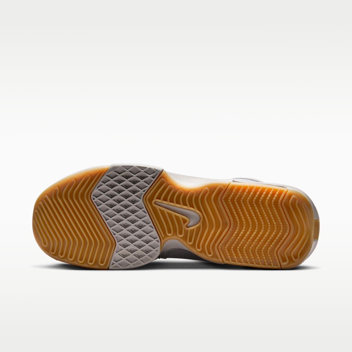 LeBron Witness 8 Basketball Shoes - Light Iron Ore/Sail/Gum Light Brown/Medium Olive - Image 2