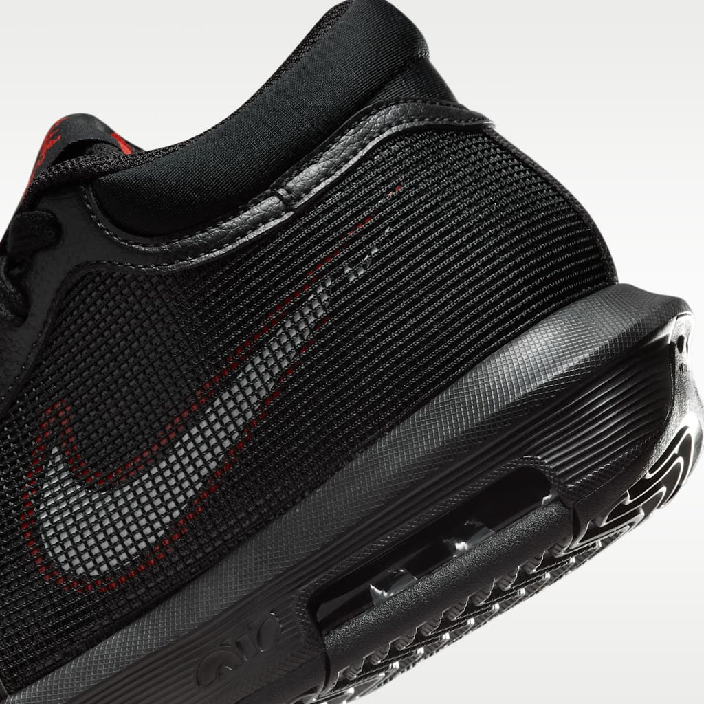 Women's LeBron Witness 8 Basketball Shoes - Black/University Red/White