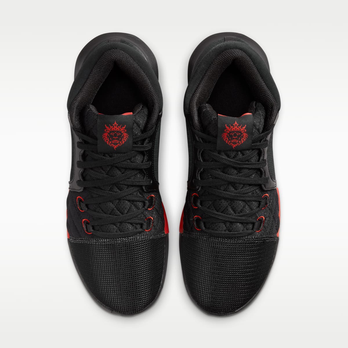 Women's LeBron Witness 8 Basketball Shoes - Black/University Red/White