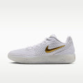 Women's LeBron Witness X Basketball Shoes - White/White/Photon Dust/Metallic Gold