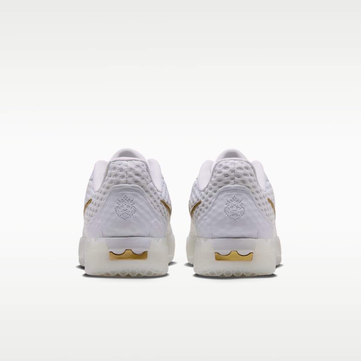 LeBron Witness X Basketball Shoes - White/White/Photon Dust/Metallic Gold - Image 6