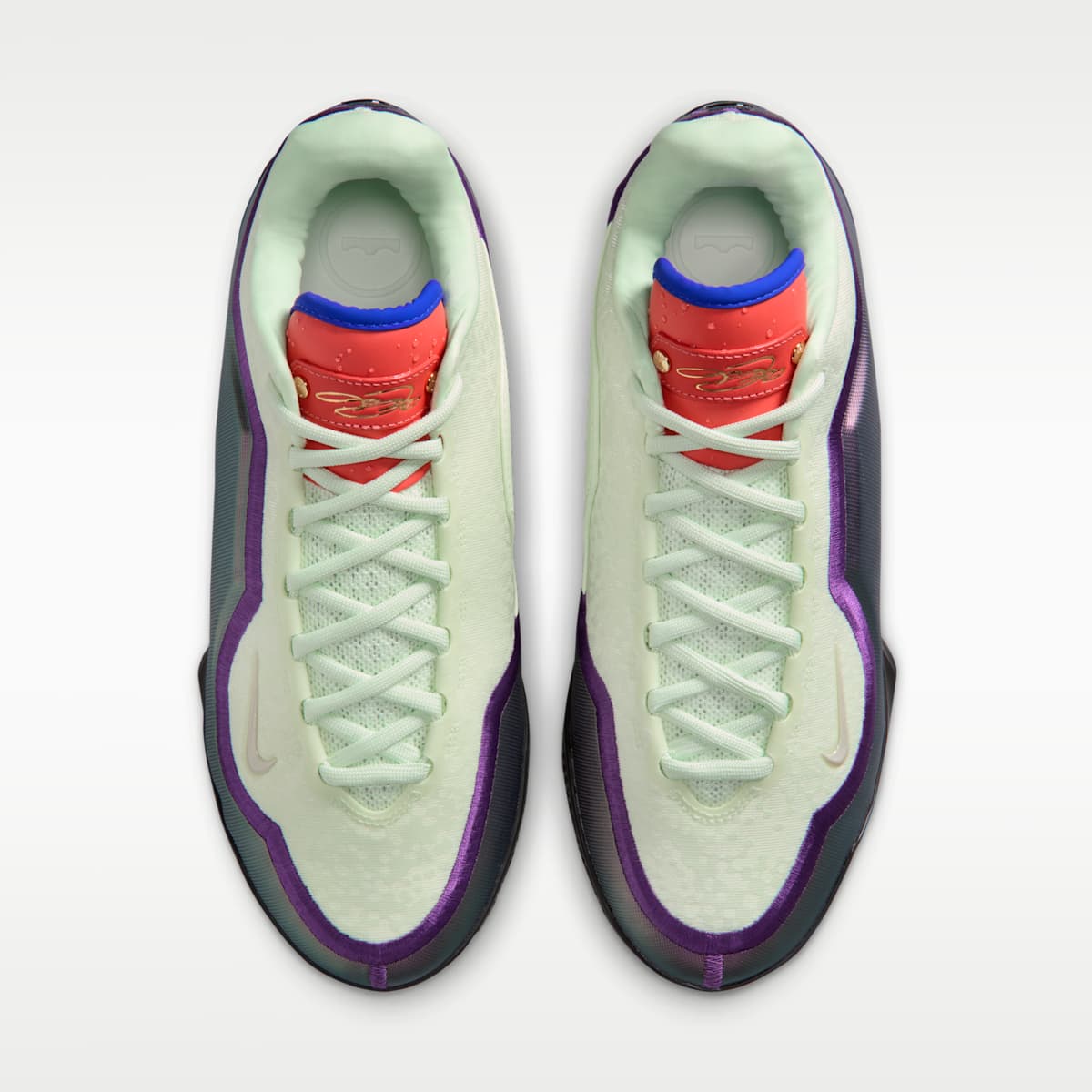 LeBron XXIII "Green With Envy" Basketball Shoes - Volt Tint/Black/Magic Ember/Multi-Color - Image 4