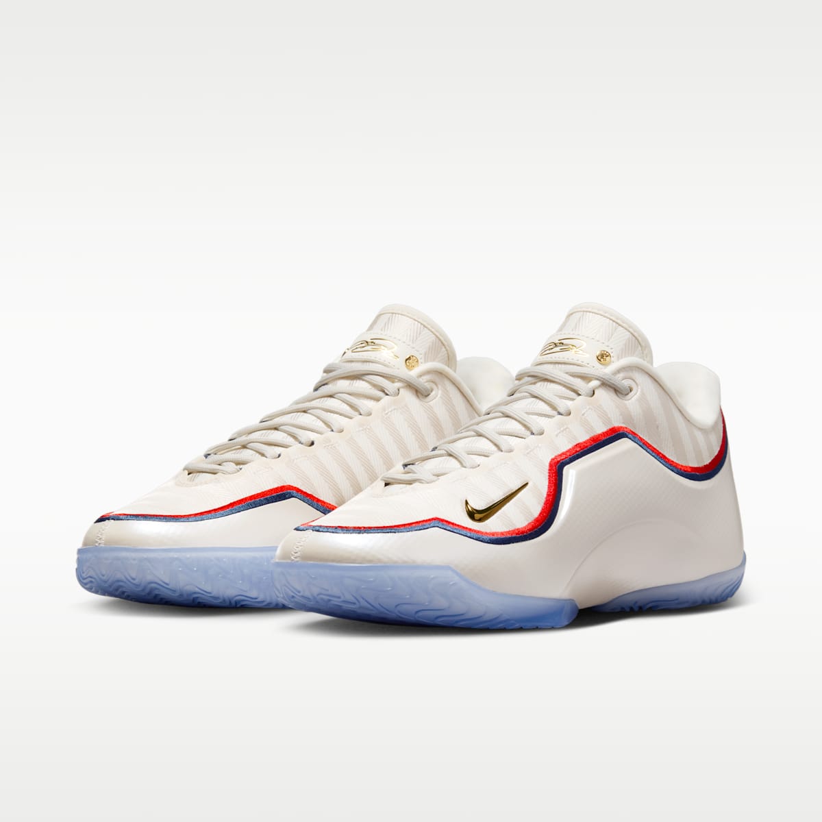 LeBron XXIII "Old Glory" Basketball Shoes - Pale Ivory/University Red/Midnight Navy/Metallic Gold - Image 5