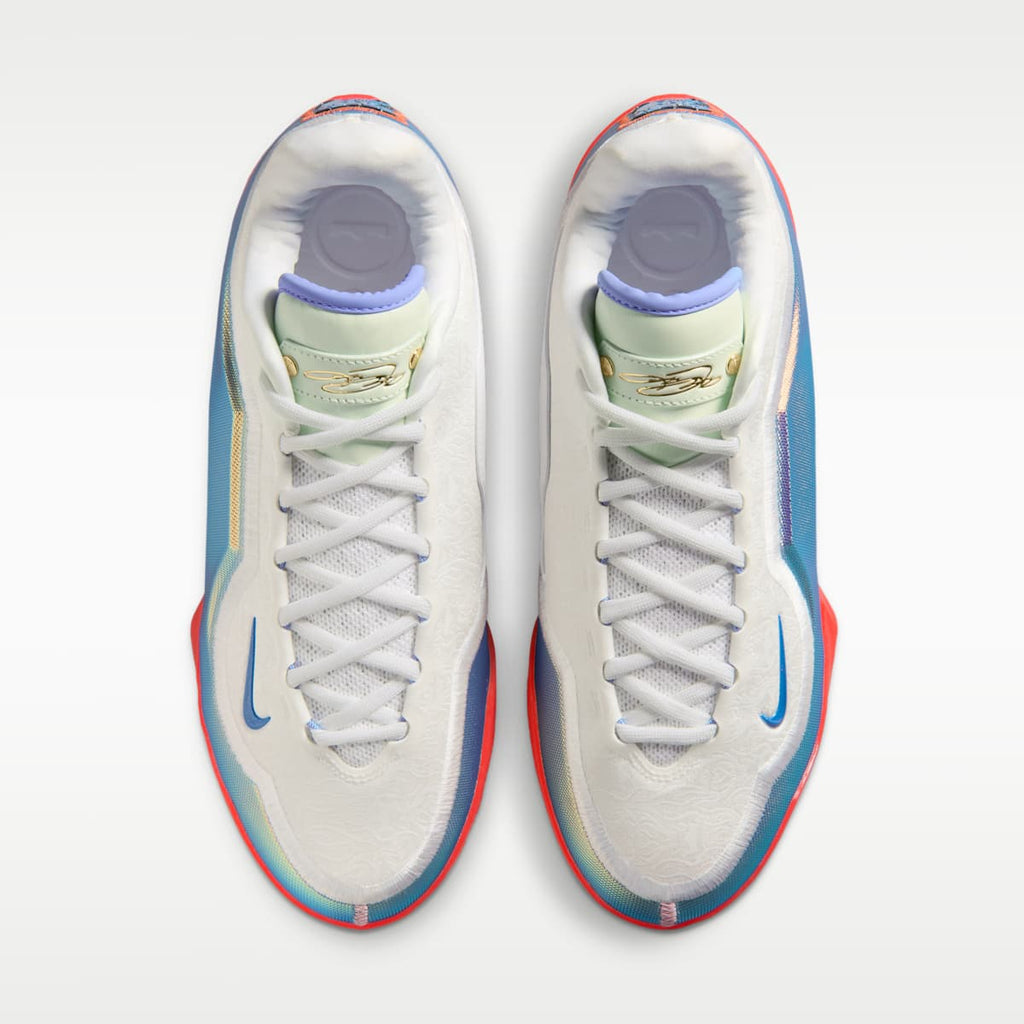 LeBron XXIII "Motor King" Basketball Shoes - White/Light Crimson/Volt Tint/Multi-Color - Image 4