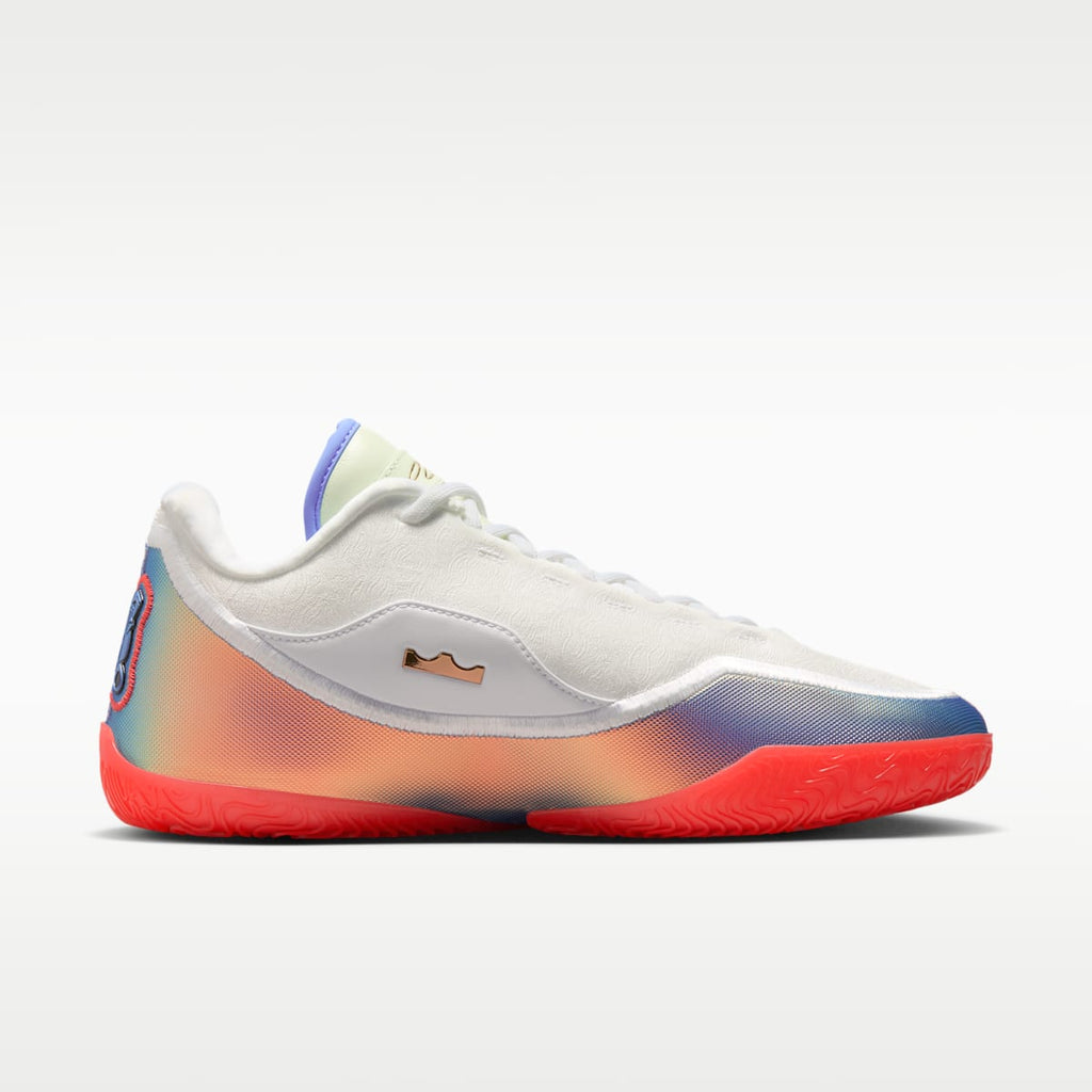LeBron XXIII "Motor King" Basketball Shoes - White/Light Crimson/Volt Tint/Multi-Color - Image 3