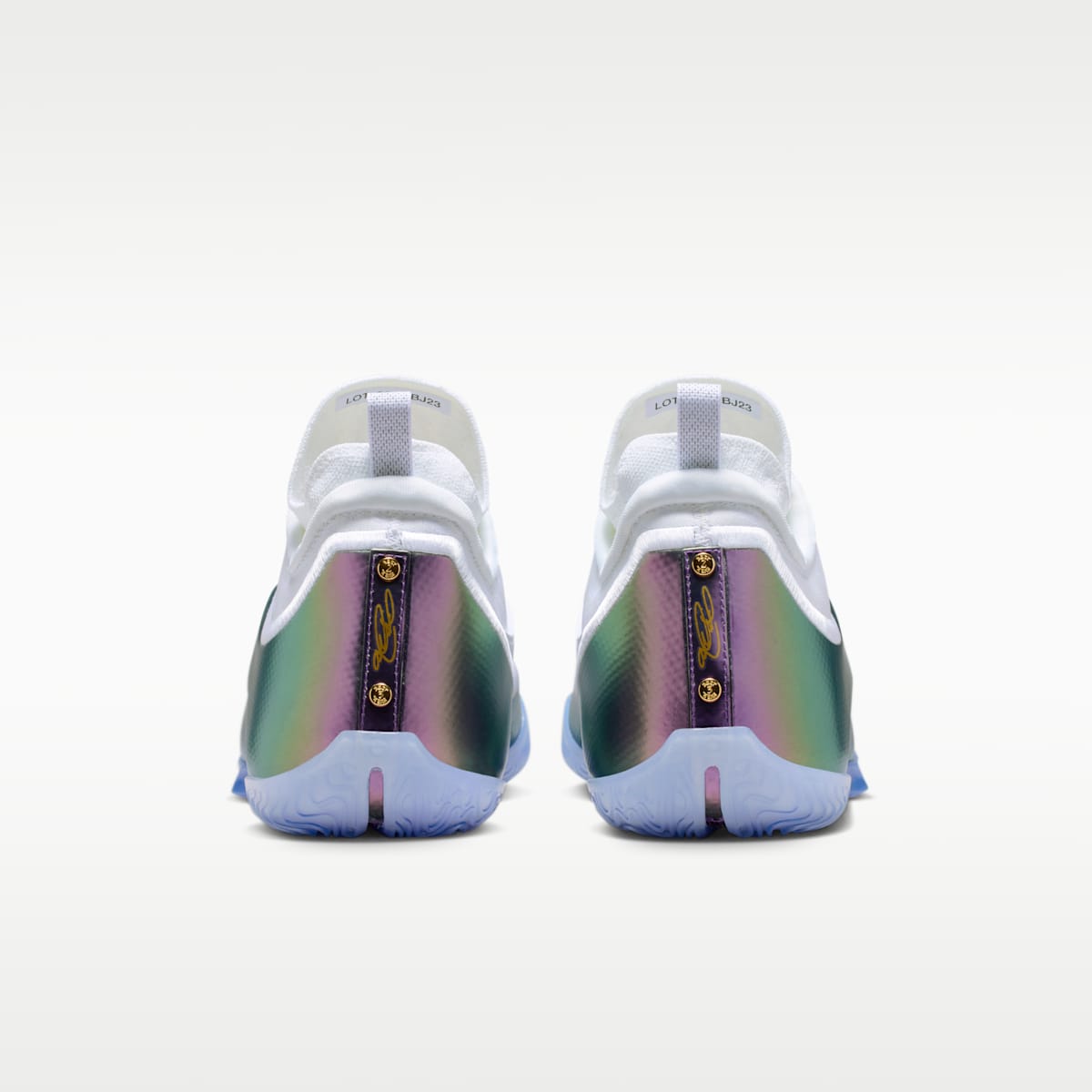 LeBron XXIII Elite "For the Record" Basketball Shoes - White/White/Black - Image 6