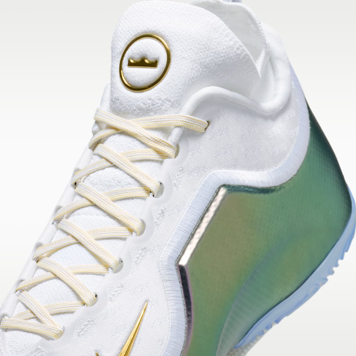 LeBron XXIII Elite "For the Record" Basketball Shoes - White/White/Black - Image 7