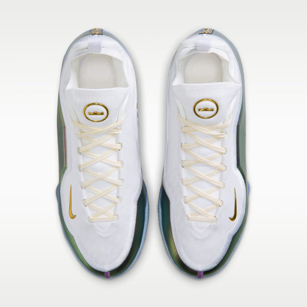 LeBron XXIII Elite "For the Record" Basketball Shoes - White/White/Black - Image 4