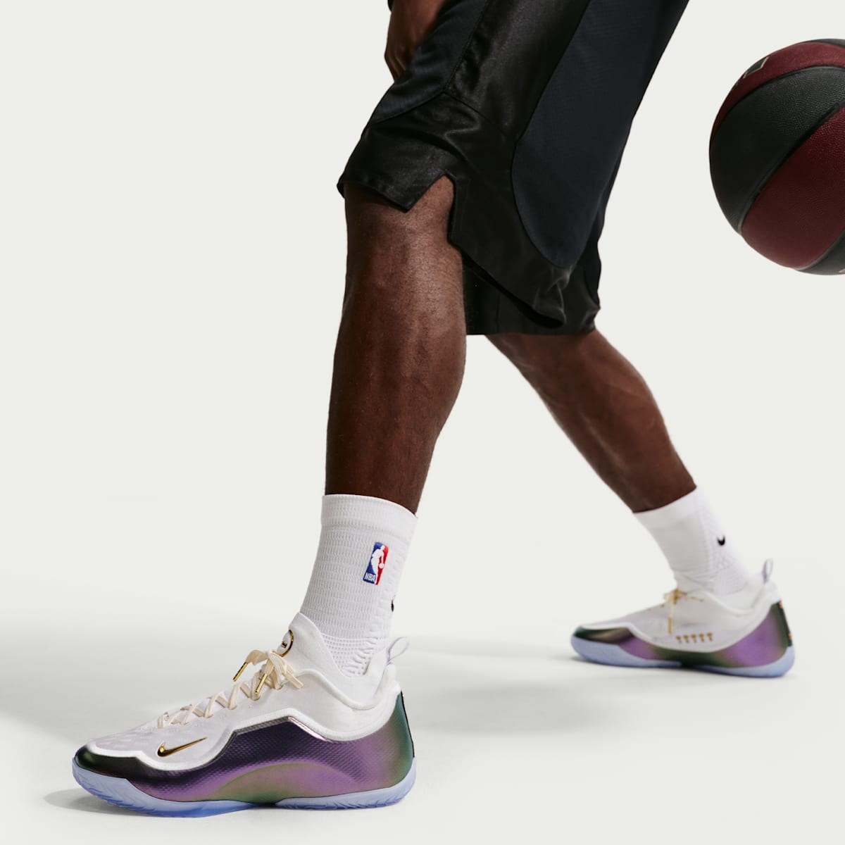 LeBron XXIII Elite "For the Record" Basketball Shoes - White/White/Black - Image 16
