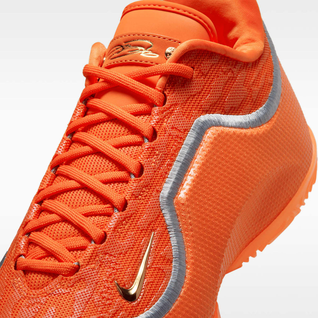 LeBron XXIII "Shoe Bag" Basketball Shoes - Safety Orange/Metallic Gold/Wolf Grey - Image 7