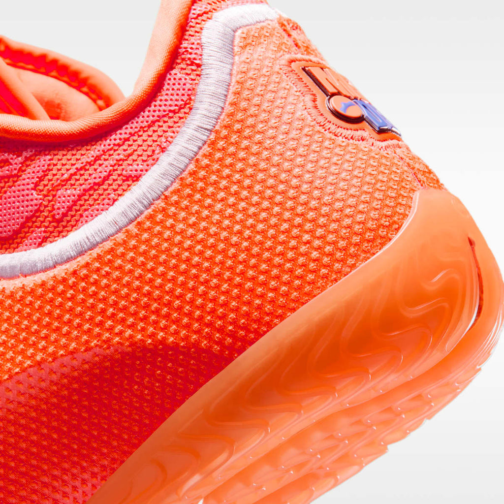 LeBron XXIII "Shoe Bag" Basketball Shoes - Safety Orange/Metallic Gold/Wolf Grey - Image 8