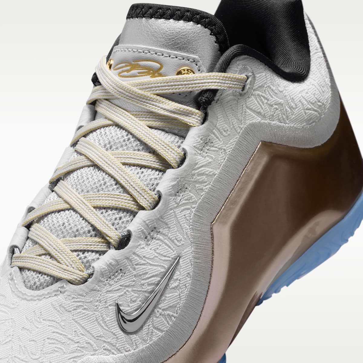 LeBron XXIII "Dreams and Nightmares" Big Kids' Basketball Shoes - Metallic Silver/Dusty Cactus/Black/Multi-Color - Image 7
