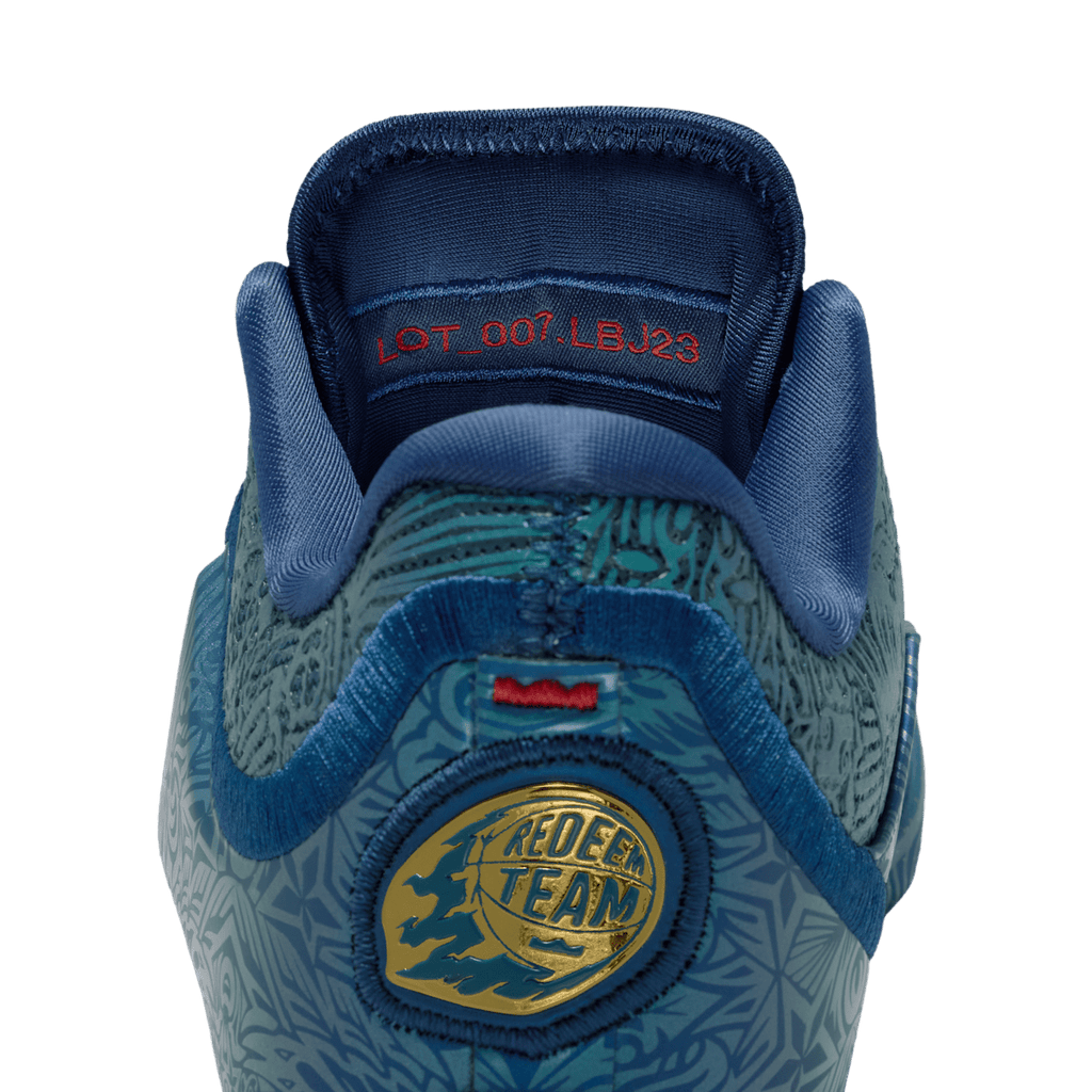 LeBron XXIII "Out For Redemption" Big Kids' Basketball Shoe - Midnight Navy/University Red/Metallic Gold - Image 12