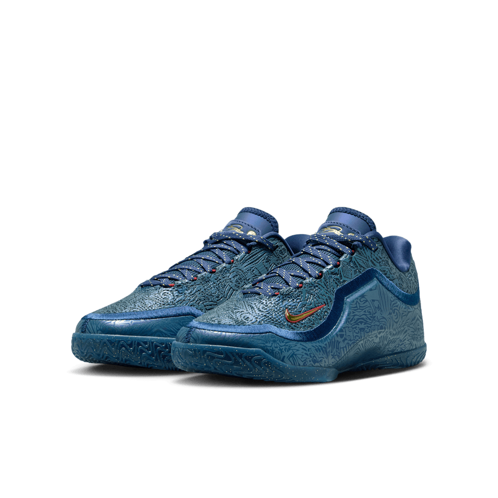 LeBron XXIII "Out For Redemption" Big Kids' Basketball Shoe - Midnight Navy/University Red/Metallic Gold - Image 5