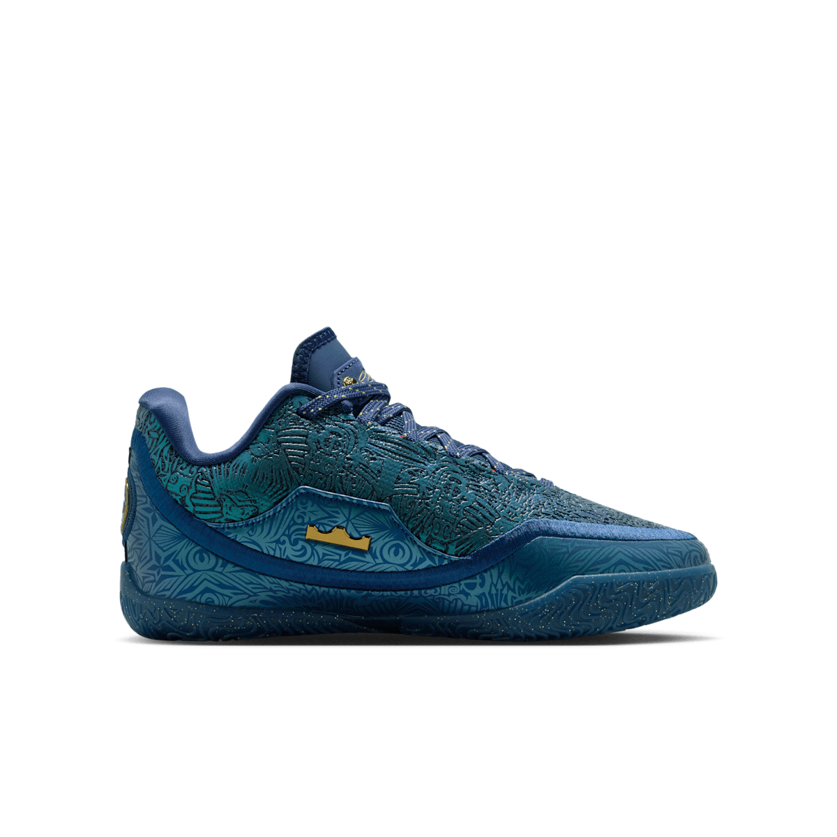 LeBron XXIII "Out For Redemption" Big Kids' Basketball Shoe - Midnight Navy/University Red/Metallic Gold - Image 3
