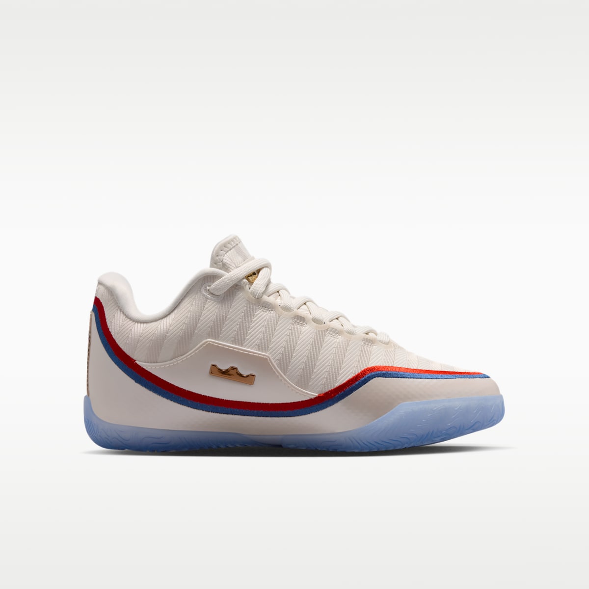 LeBron XXIII "Old Glory" Big Kids' Basketball Shoes - Pale Ivory/University Red/Midnight Navy/Metallic Gold - Image 3