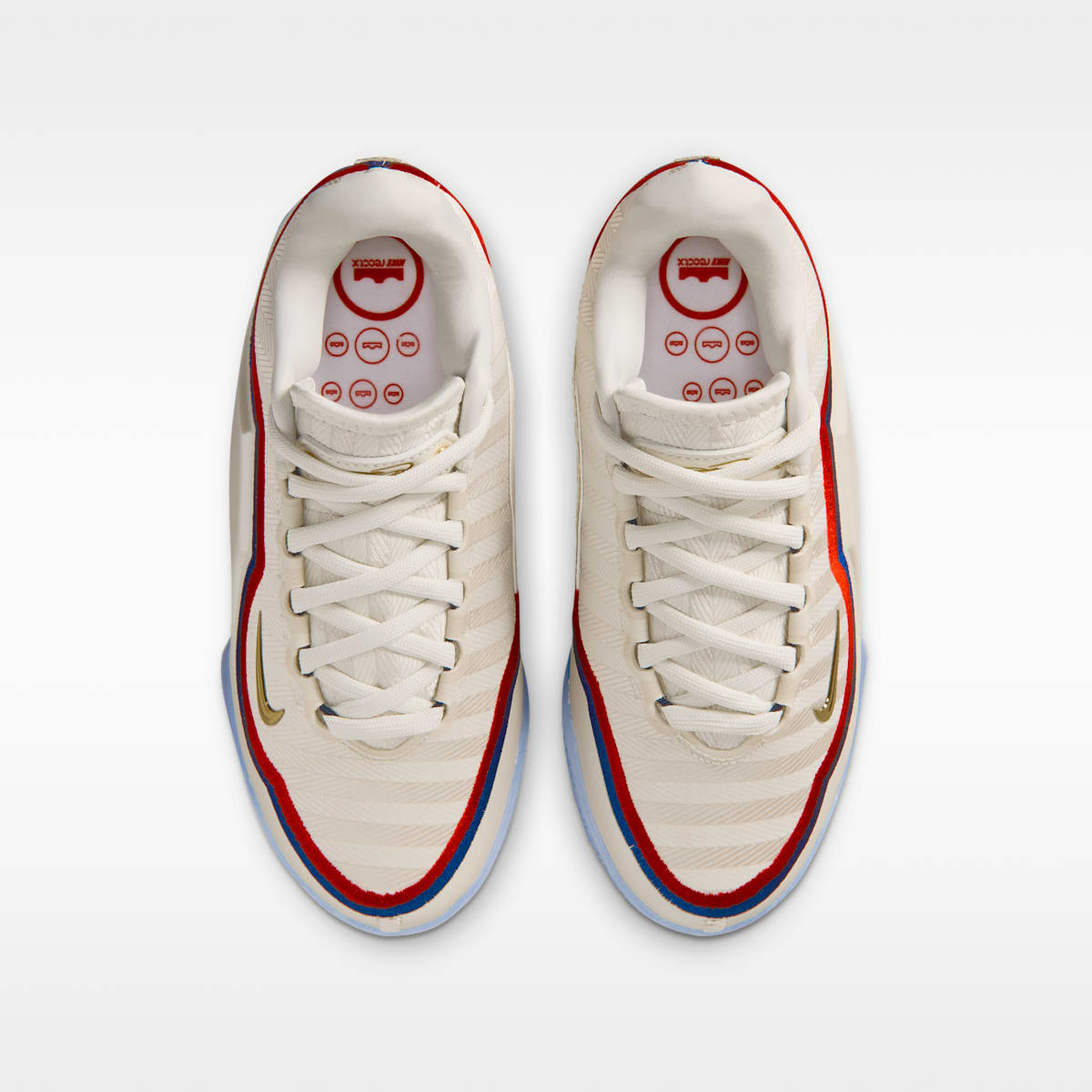 LeBron XXIII "Old Glory" Big Kids' Basketball Shoes - Pale Ivory/University Red/Midnight Navy/Metallic Gold - Image 4