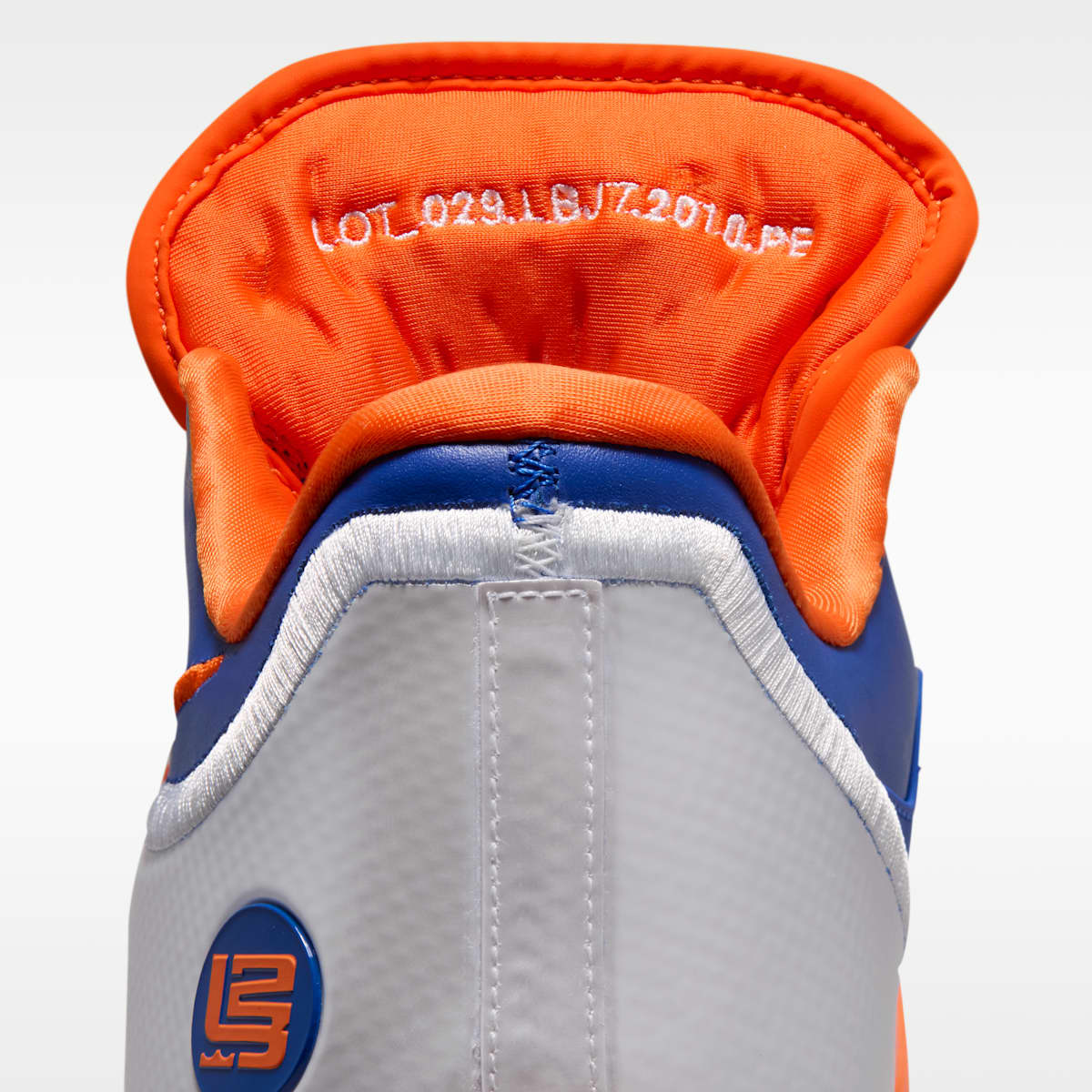 LeBron XXIII Basketball Shoes - Game Royal/Safety Orange/White - Image 9