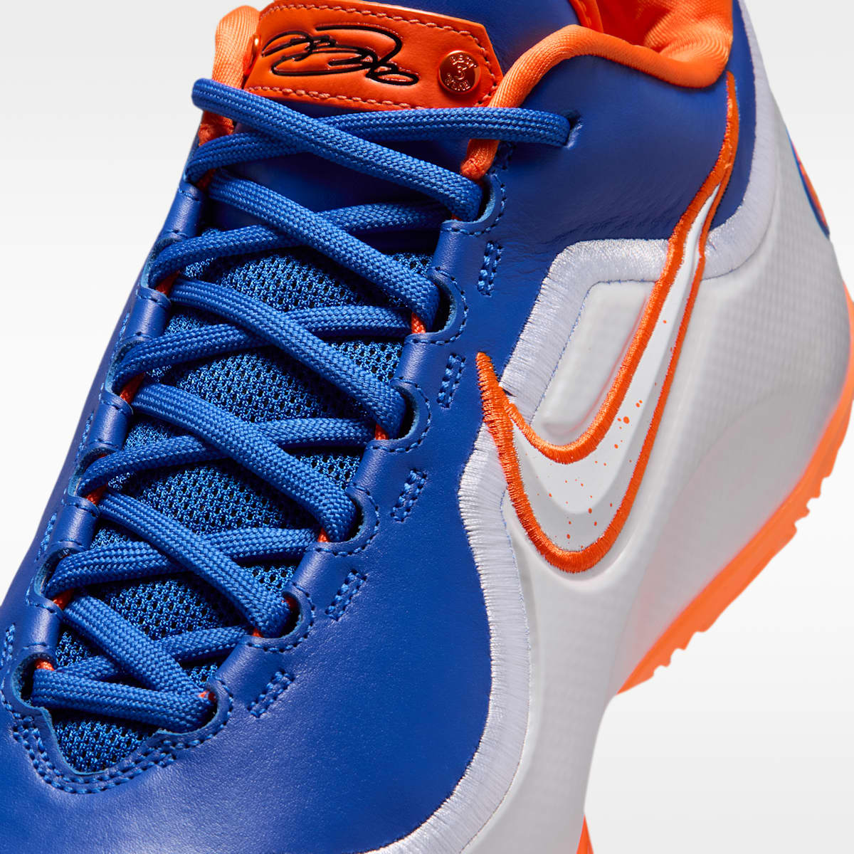 LeBron XXIII Basketball Shoes - Game Royal/Safety Orange/White - Image 7