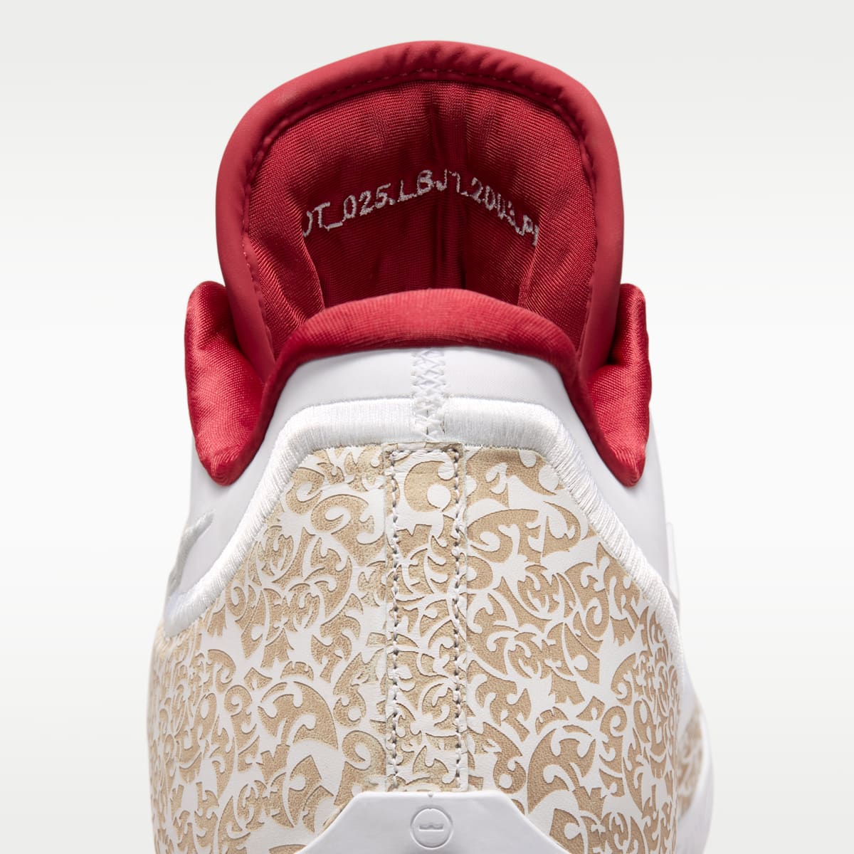 Women's LeBron XXIII Basketball Shoes - White/Team Red/Metallic Silver