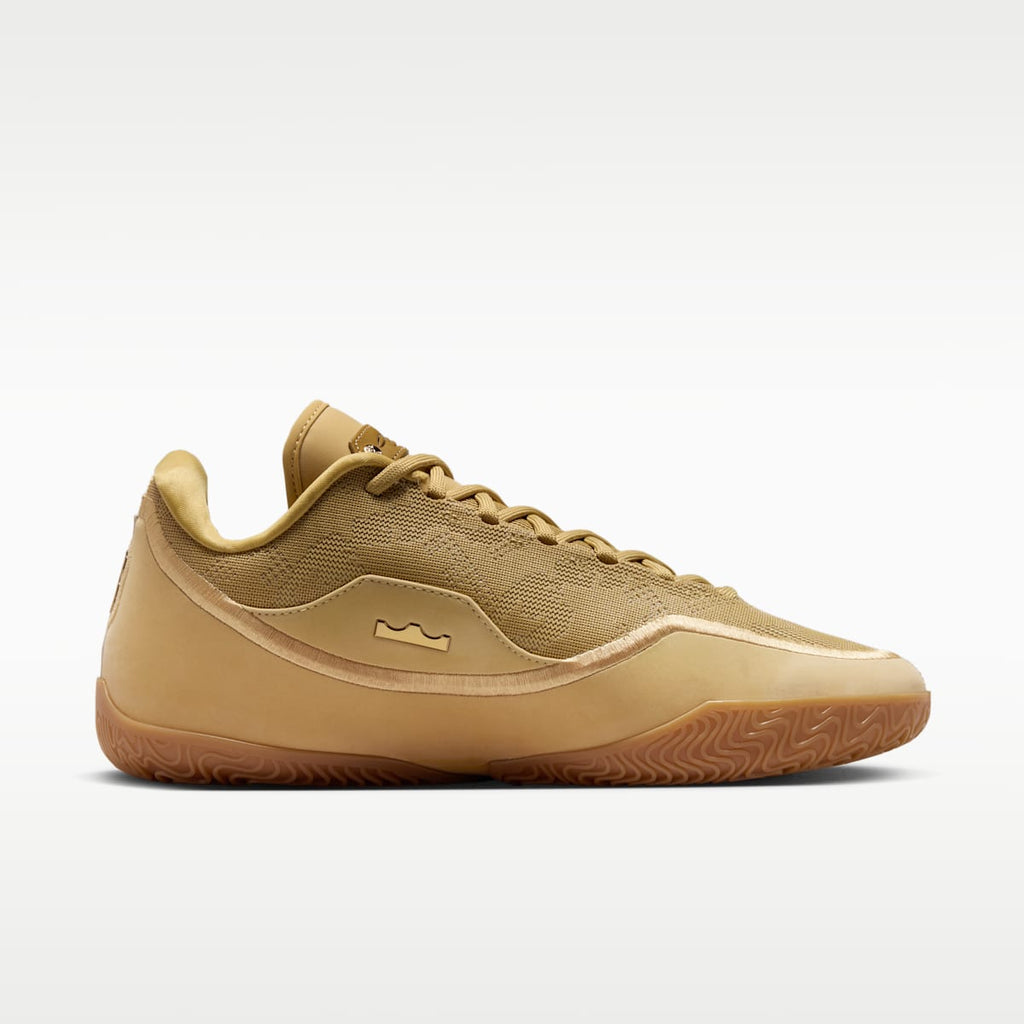Women's LeBron XXIII "Honor Society" Basketball Shoes - Wheat Gold/Gum Medium Brown/Magic Ember/Wolf Grey