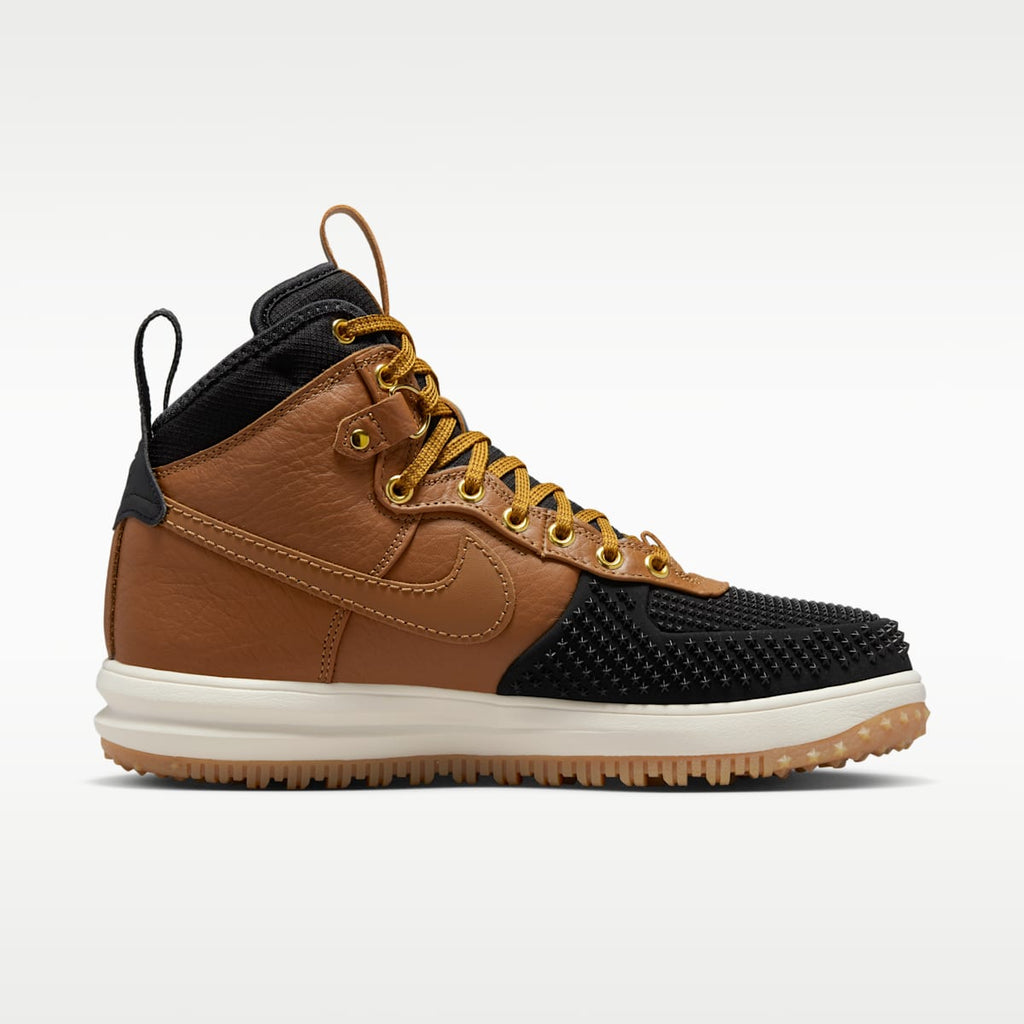 Nike Lunar Force 1 Men's Winterized Duckboot - Ale Brown/Black/Goldtone/Ale Brown - Image 3