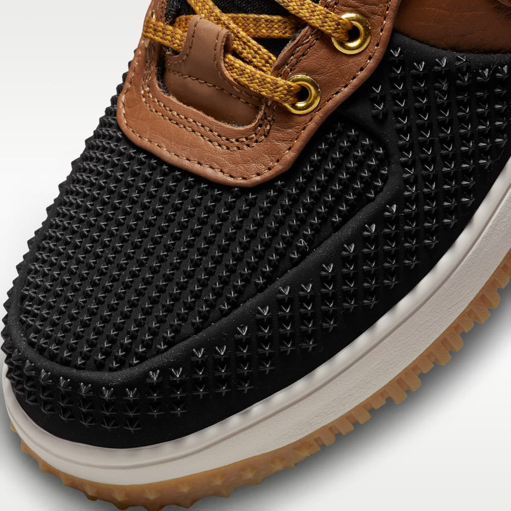 Nike Lunar Force 1 Men's Winterized Duckboot - Ale Brown/Black/Goldtone/Ale Brown - Image 7