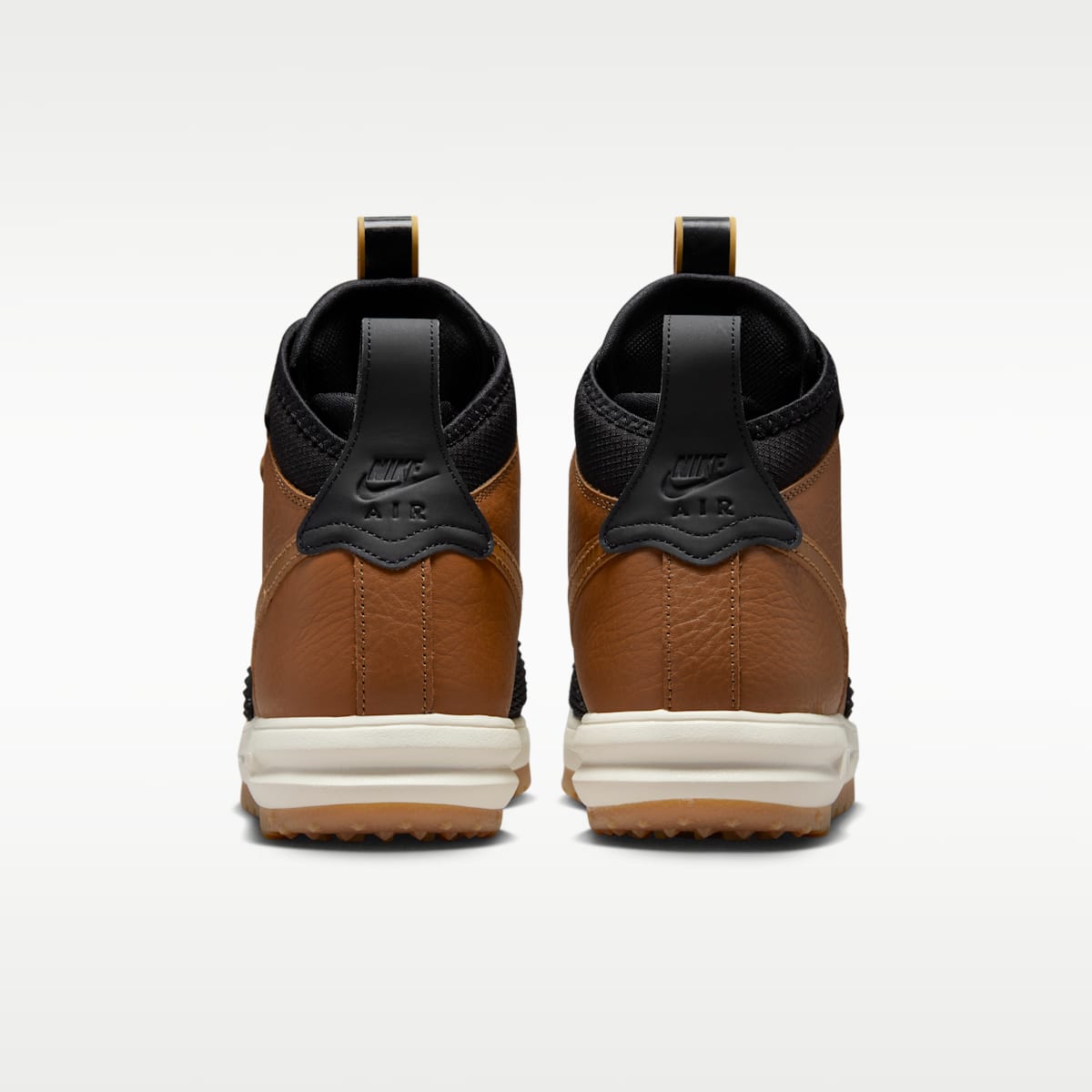Nike Lunar Force 1 Men's Winterized Duckboot - Ale Brown/Black/Goldtone/Ale Brown - Image 6