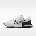Nike Air Max Alpha Trainer 6 Men's Workout Shoes - White/Black/Gum Medium Brown/White - Image 1