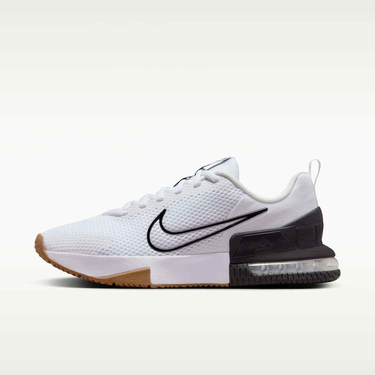 Nike Air Max Alpha Trainer 6 Men's Workout Shoes - White/Black/Gum Medium Brown/White - Image 1