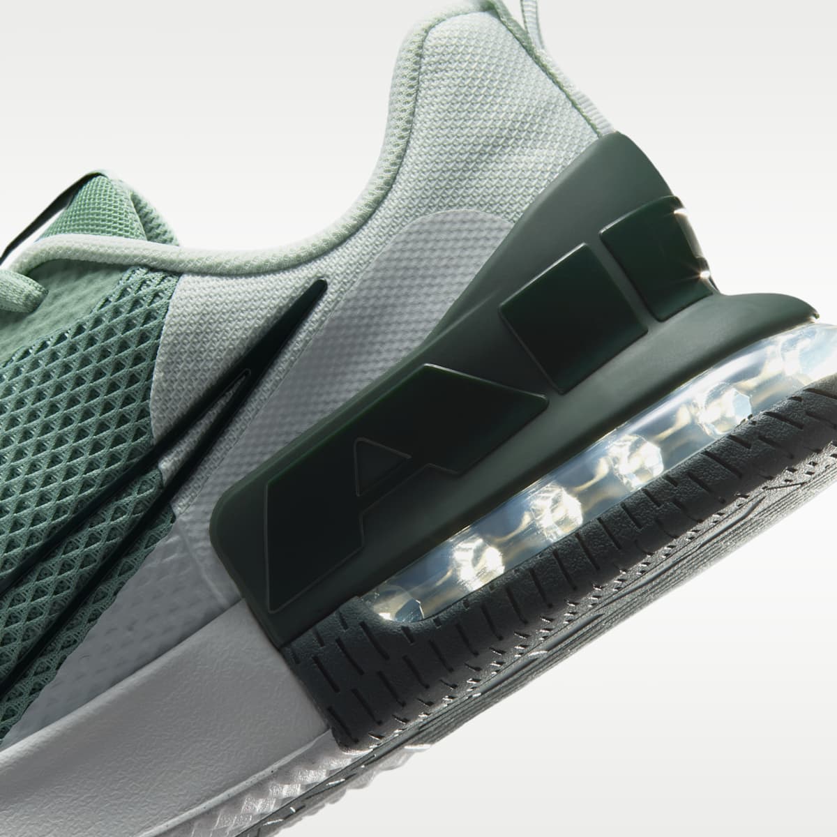 Nike Air Max Alpha Trainer 6 Men's Workout Shoes - Steam/Spruce Aura/Off White/Black Spruce - Image 8
