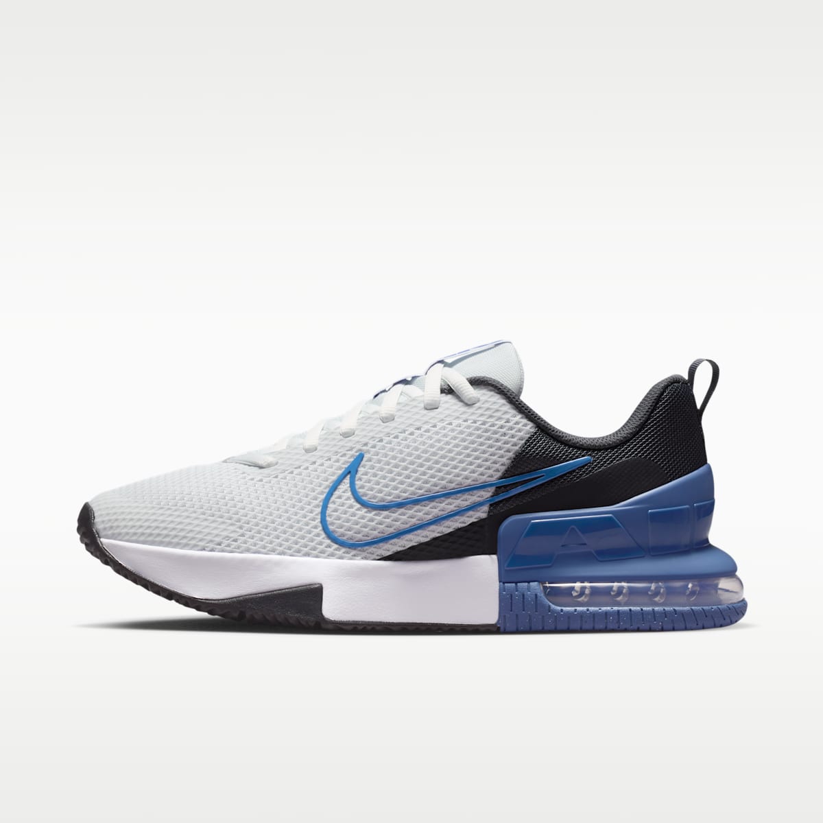 Nike Air Max Alpha Trainer 6 Men's Workout Shoes - Off White/Black/White/Indigo Storm - Image 1