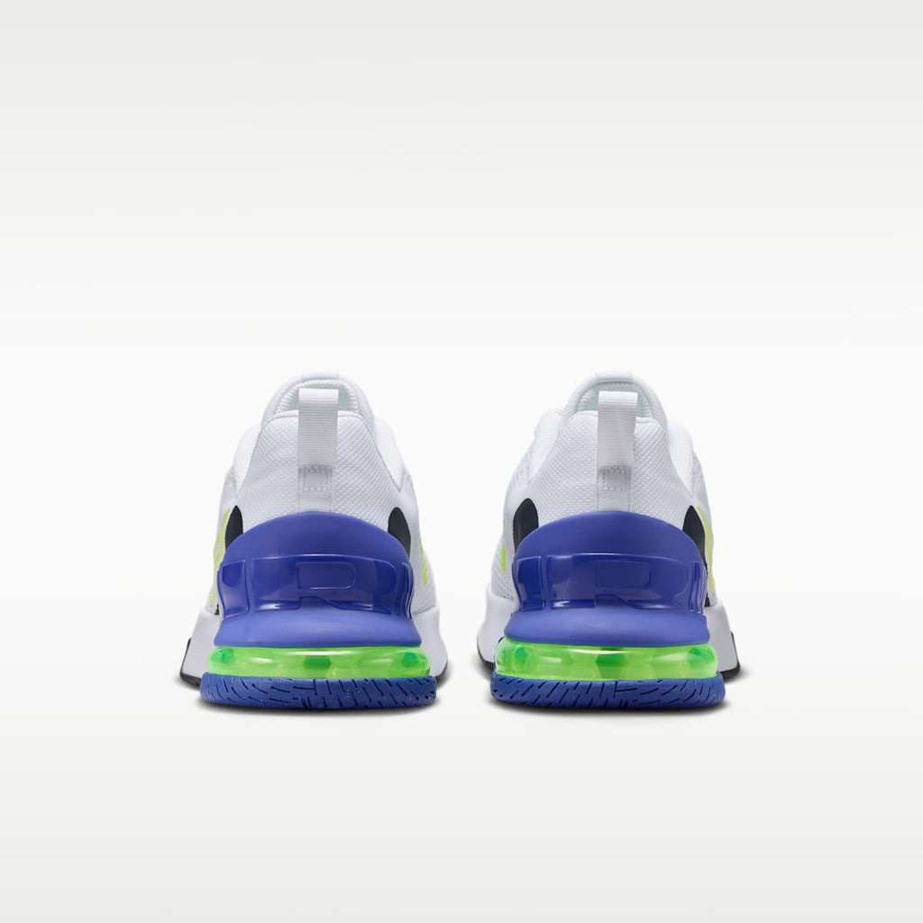 Nike Air Max Alpha Trainer 6 Men's Workout Shoes - White/Persian Violet/Obsidian/Light Lemon Twist - Image 6