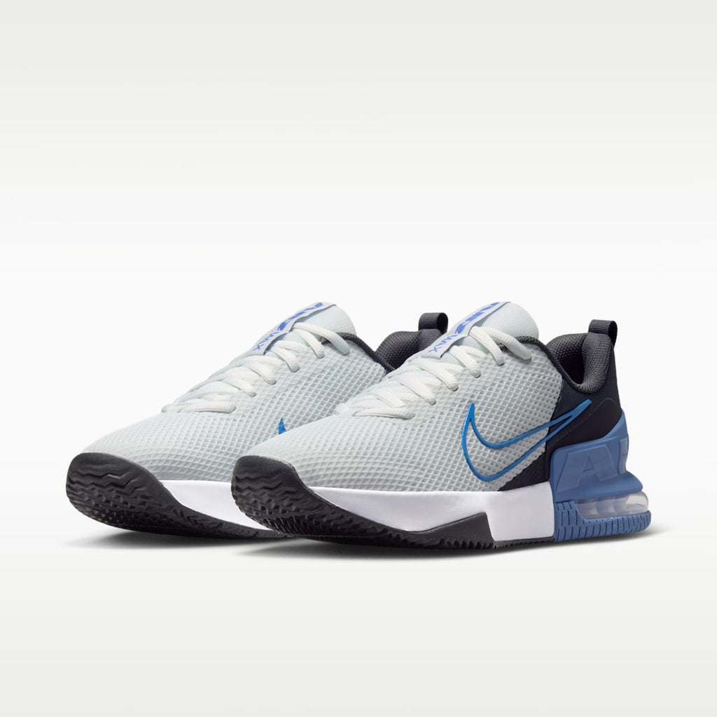 Nike Air Max Alpha Trainer 6 Men's Workout Shoes - Off White/Black/White/Indigo Storm - Image 5