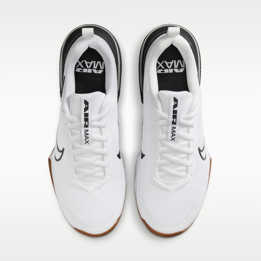 Nike Air Max Alpha Trainer 6 Men's Workout Shoes - White/Black/Gum Medium Brown/White - Image 4