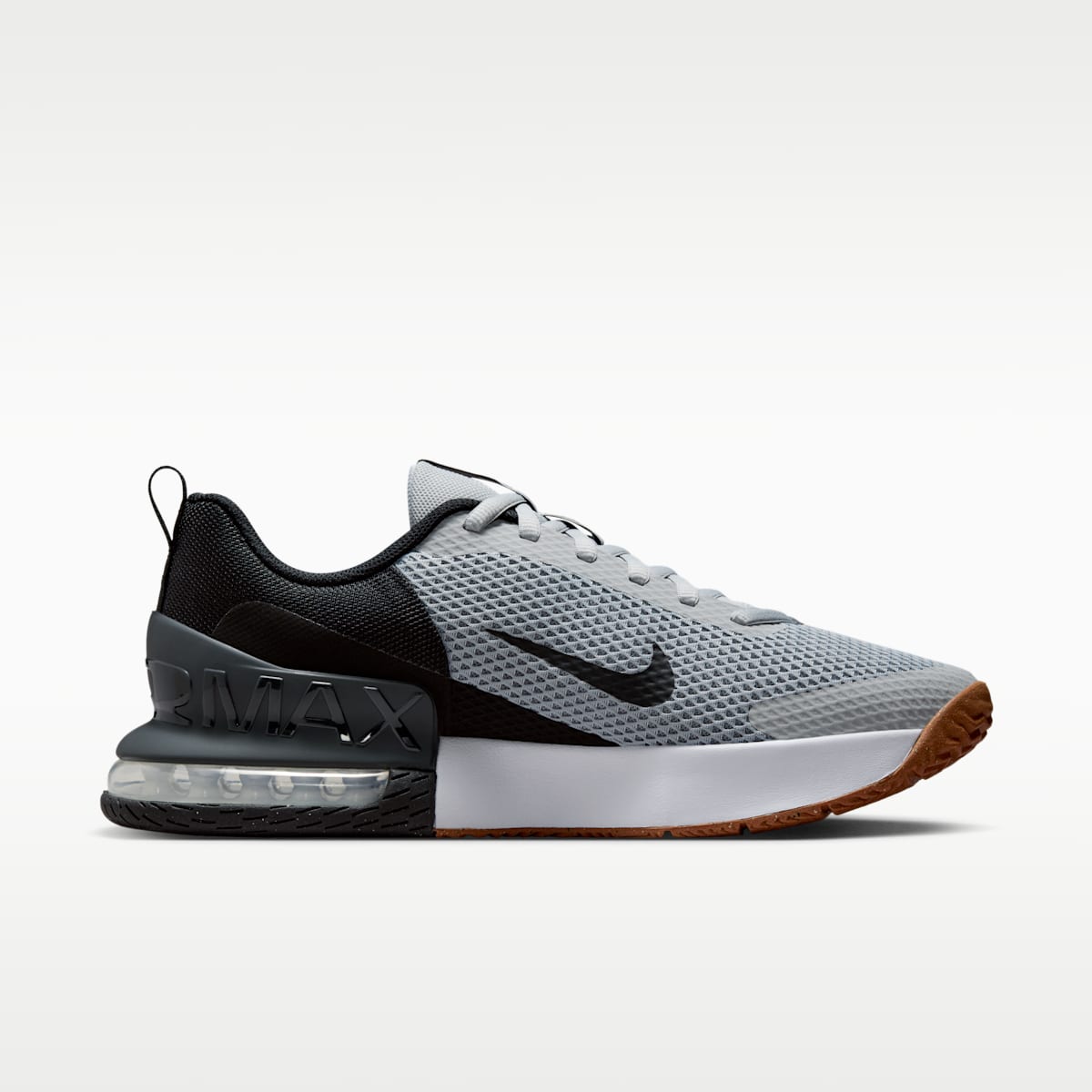 Nike Air Max Alpha Trainer 6 Men's Workout Shoes - Light Smoke Grey/Black/Gum Medium Brown/Anthracite - Image 3