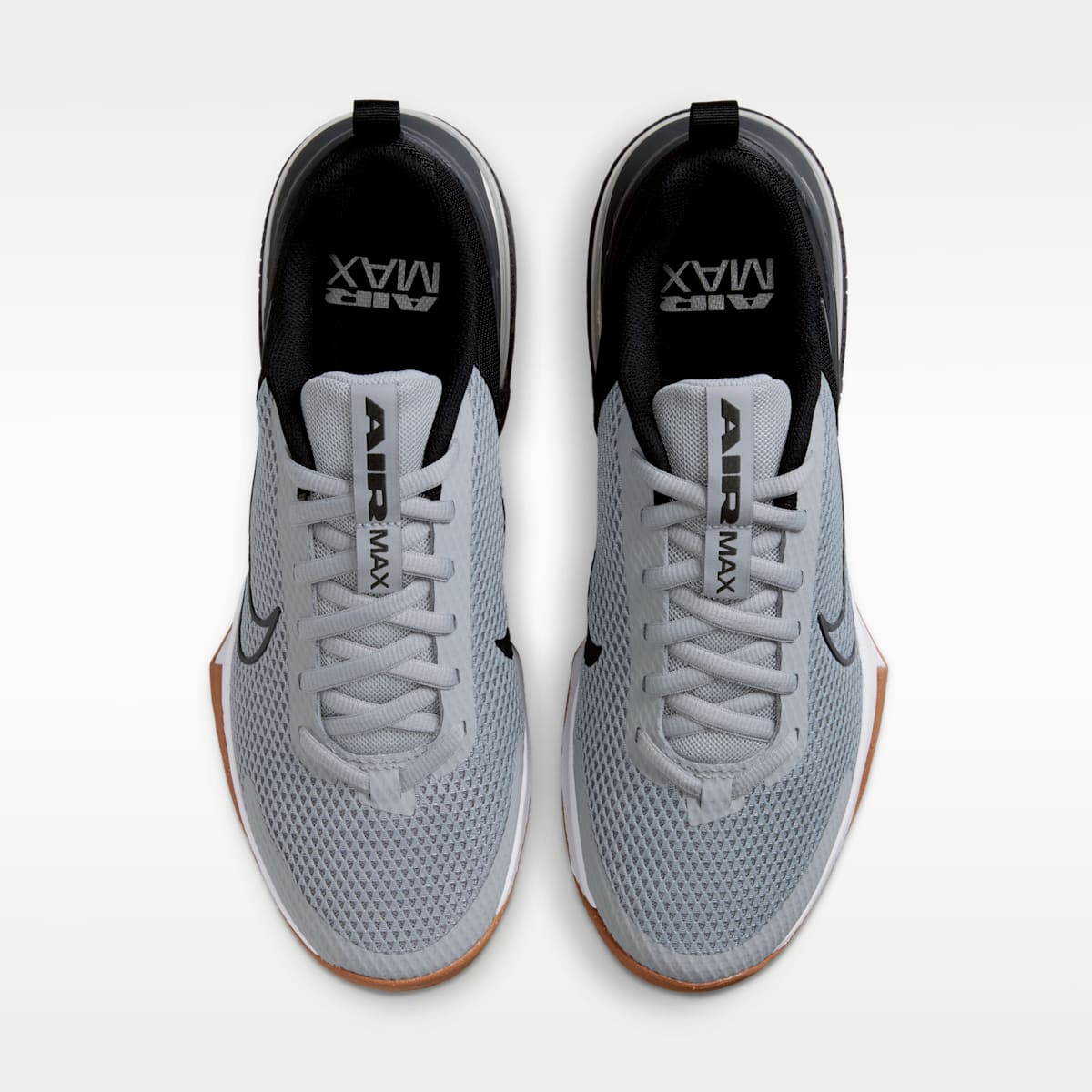 Nike Air Max Alpha Trainer 6 Men's Workout Shoes - Light Smoke Grey/Black/Gum Medium Brown/Anthracite - Image 4