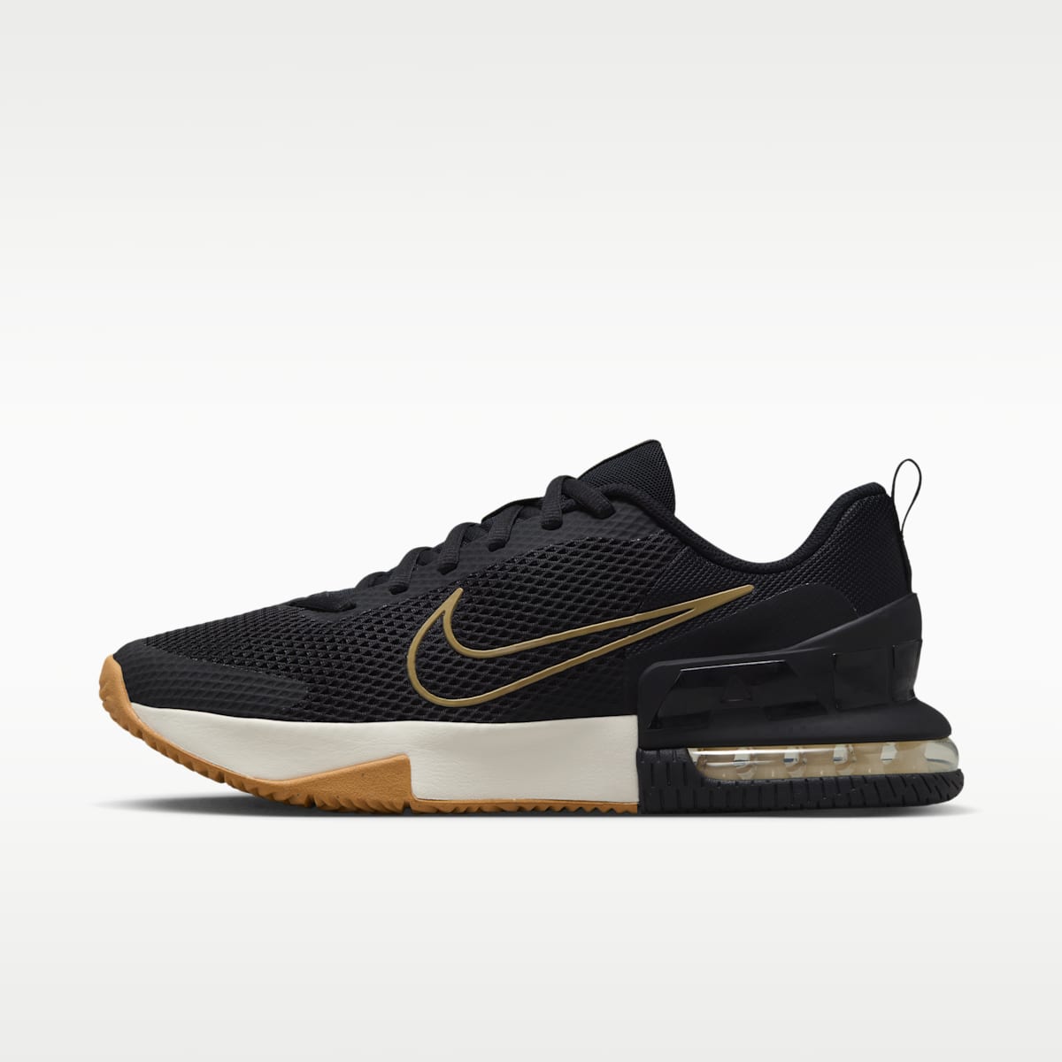 Nike Air Max Alpha Trainer 6 Men's Workout Shoes - Black/Sail/Gum Light Brown/Parachute Beige - Image 1