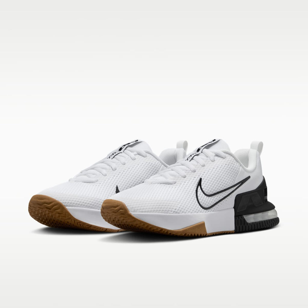 Nike Air Max Alpha Trainer 6 Men's Workout Shoes - White/Black/Gum Medium Brown/White - Image 5