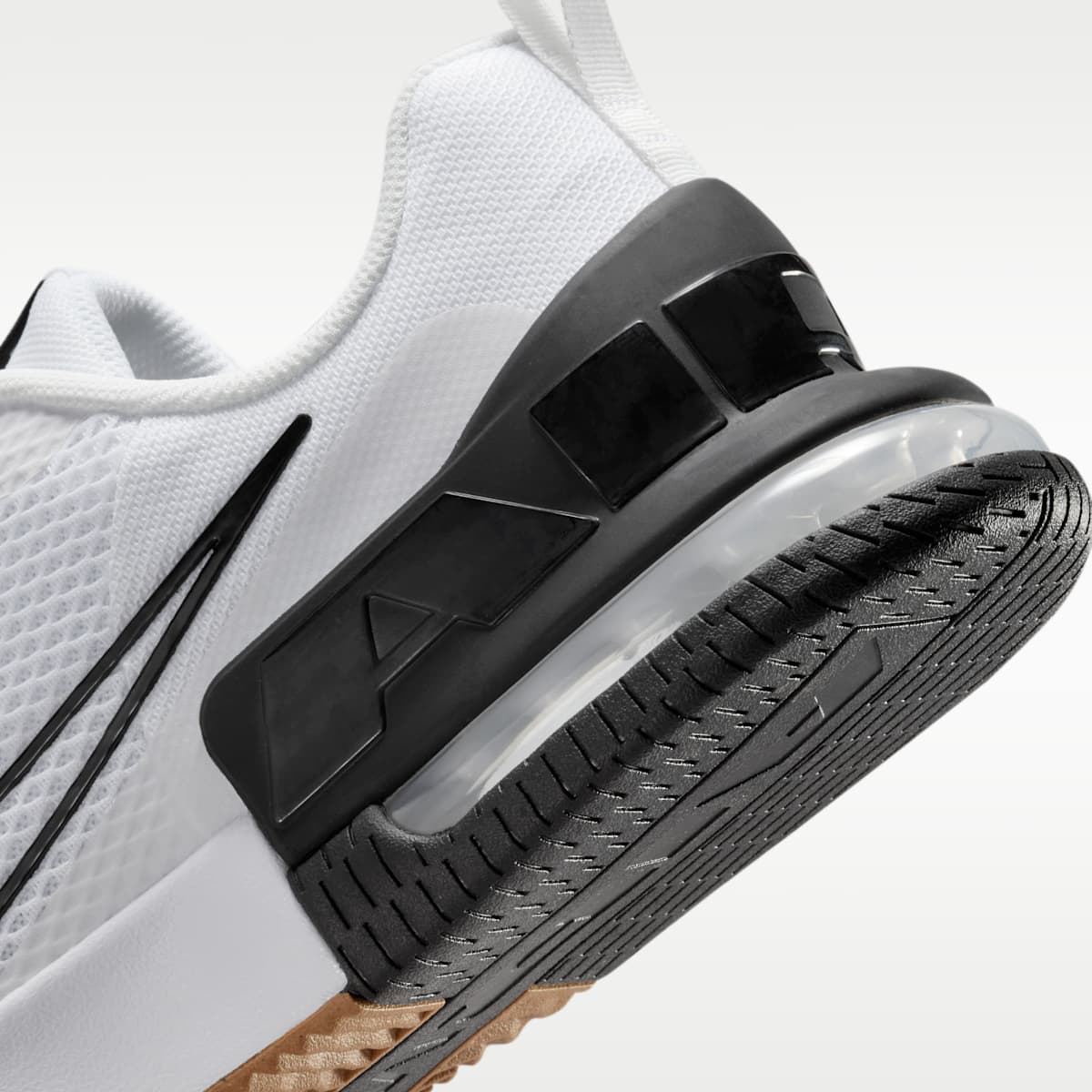 Nike Air Max Alpha Trainer 6 Men's Workout Shoes - White/Black/Gum Medium Brown/White - Image 8